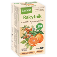 Smiltsērkšķu tēja ar piparmētru un apelsīnu BIO 20x1,8g